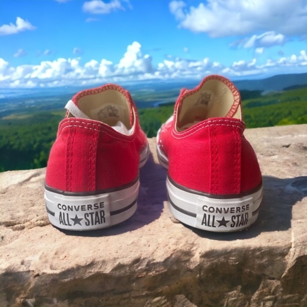 ❇️NWT❇️ Converse All Star Red Sneakers - Picture 6 of 12